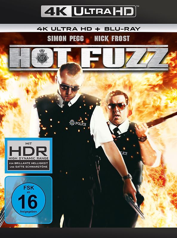 Hot Fuzz [inkl. Blu-ray] 4K Ultra HD Blu-ray