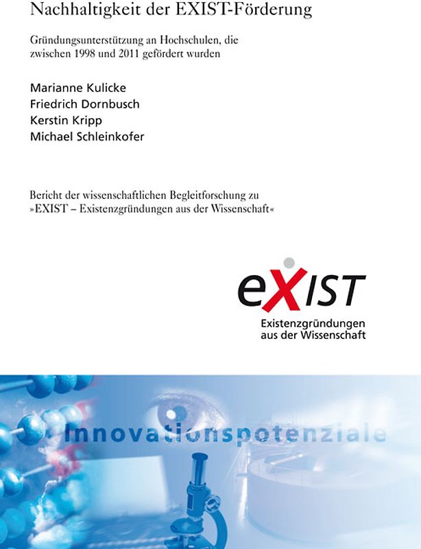 Nachhaltigkeit der EXIST-Förderung.