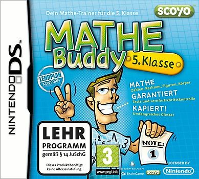 Mathe Buddy 5. Klasse Nintendo DS
