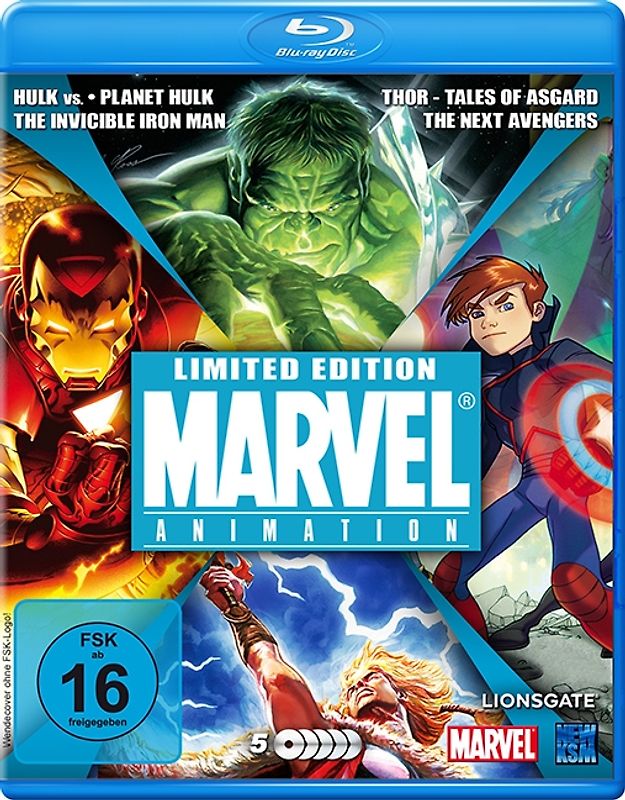 Marvel Box-Blu-Ray Edition-New Editi Blu-ray Disc