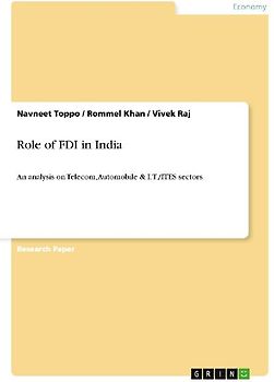 Role of FDI in India