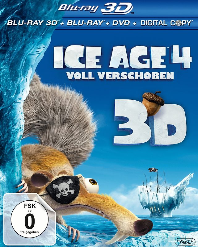 Ice Age 4 - Voll verschoben [3D] 3D Blu-ray Disc
