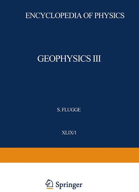 Geophysics III / Geophysik III