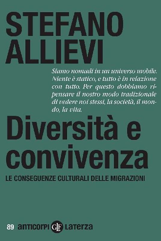 Diversità e convivenza. Le conseguenze culturali delle migrazioni