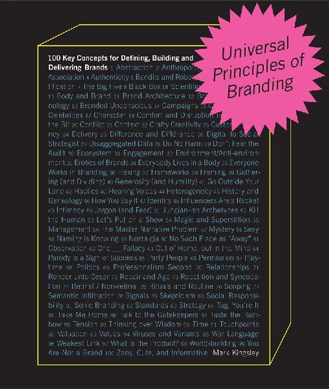 Universal Principles of Branding