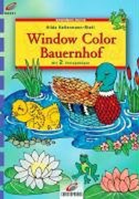 Window Color Bauernhof. Mit 2 Vorlagebögen