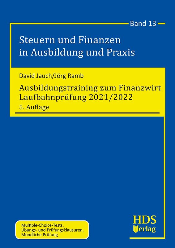 Ausbildungstraining zum Finanzwirt Laufbahnprüfung 2021/2022