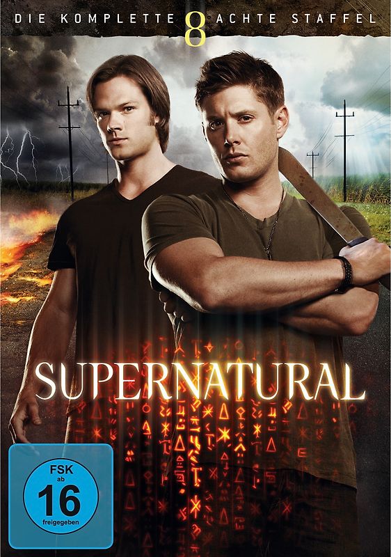 Supernatural - Die komplette achte Staffel [6 DVDs] DVD