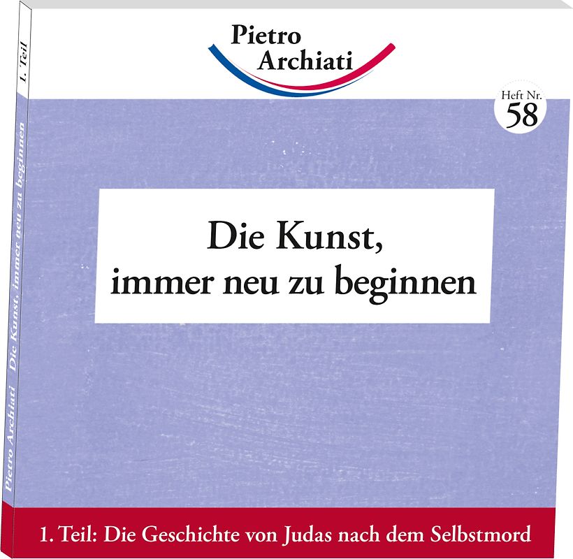Die Kunst, immer neu zu beginnen