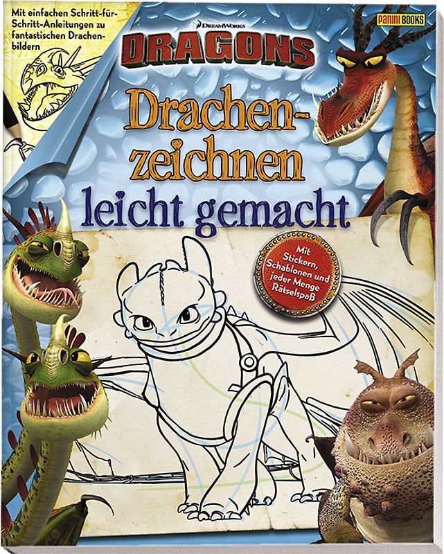 Dragons: Drachenzeichnen leicht gemacht