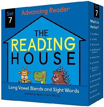 The Reading House Set 7: Long Vowel Blends and Sight Words