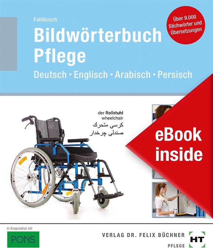 eBook inside: Buch und eBook Bildwörterbuch Pflege