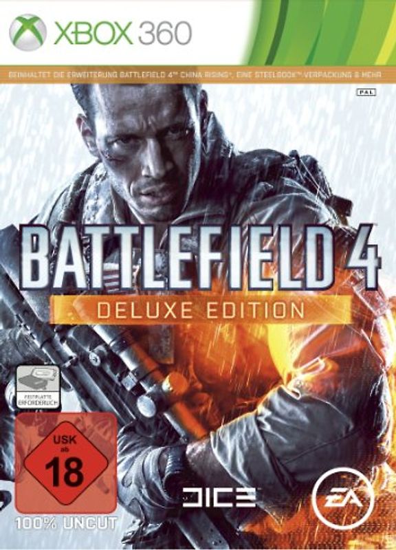 Battlefield 4 [Deluxe Edition, Steelbook, 2 Disc] Xbox 360