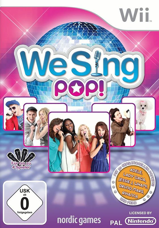 We Sing Pop! [Standalone] Nintendo Wii