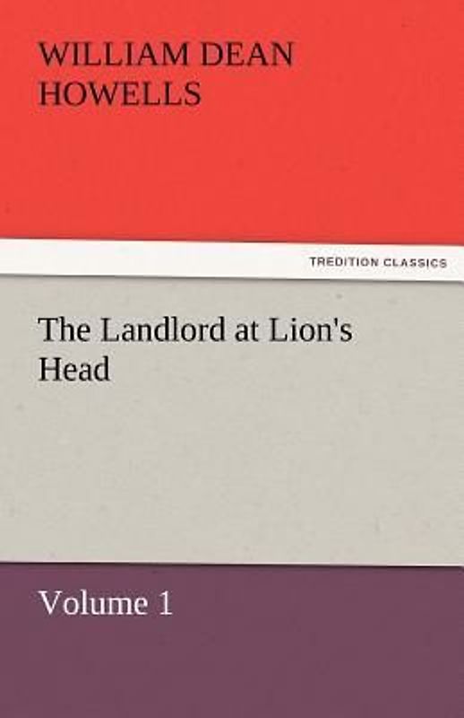 The Landlord at Lion's Head - Volume 1