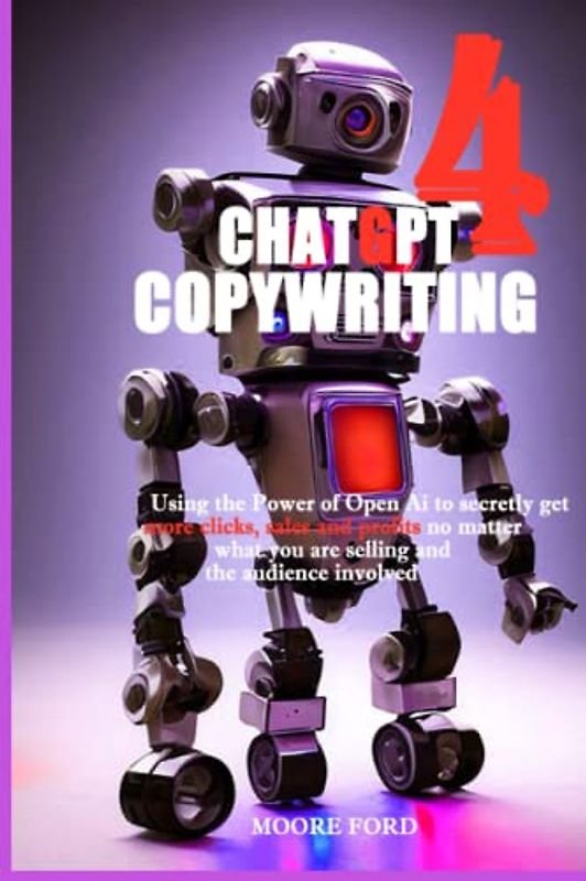 ChatGPT 4 Copywriting: Using the Power of Open Ai to secretly get more clicks, sales and profits no matter what you are selling and the audience involved (ChatGPT 4 (Rise Of the Ais))