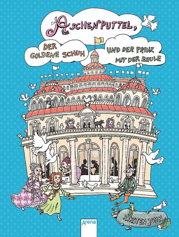Aschenputtel, der goldene Schuh und der Prinz mit der Beule