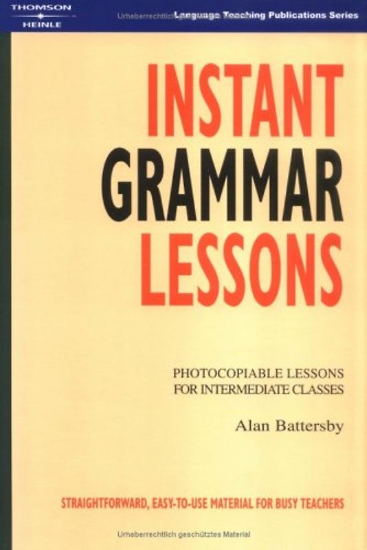 Instant Grammar Lessons