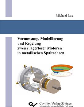 Vermessung, Modellierung und Regelung zweier lagerloser Motoren in metallischen Spaltrohren