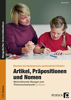 Artikel, Präpositionen & Nomen - Mein Zuhause 1/2