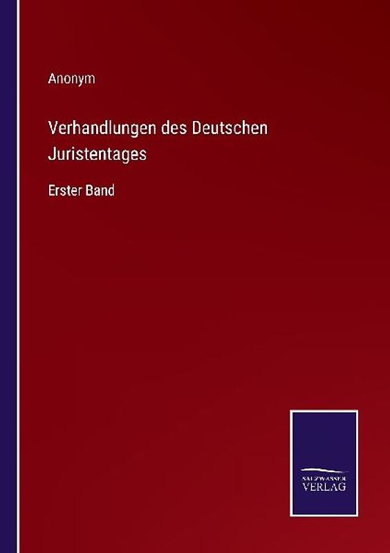 Verhandlungen des Deutschen Juristentages