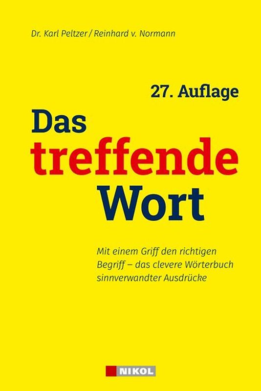 Das treffende Wort: 27.Auflage