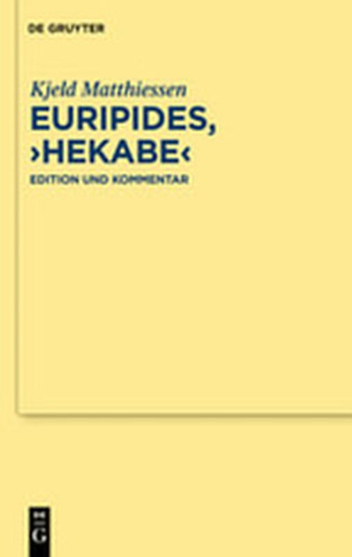 Euripides, "Hekabe"