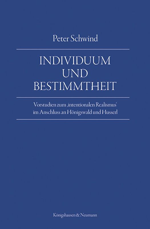 Individuum und Bestimmtheit