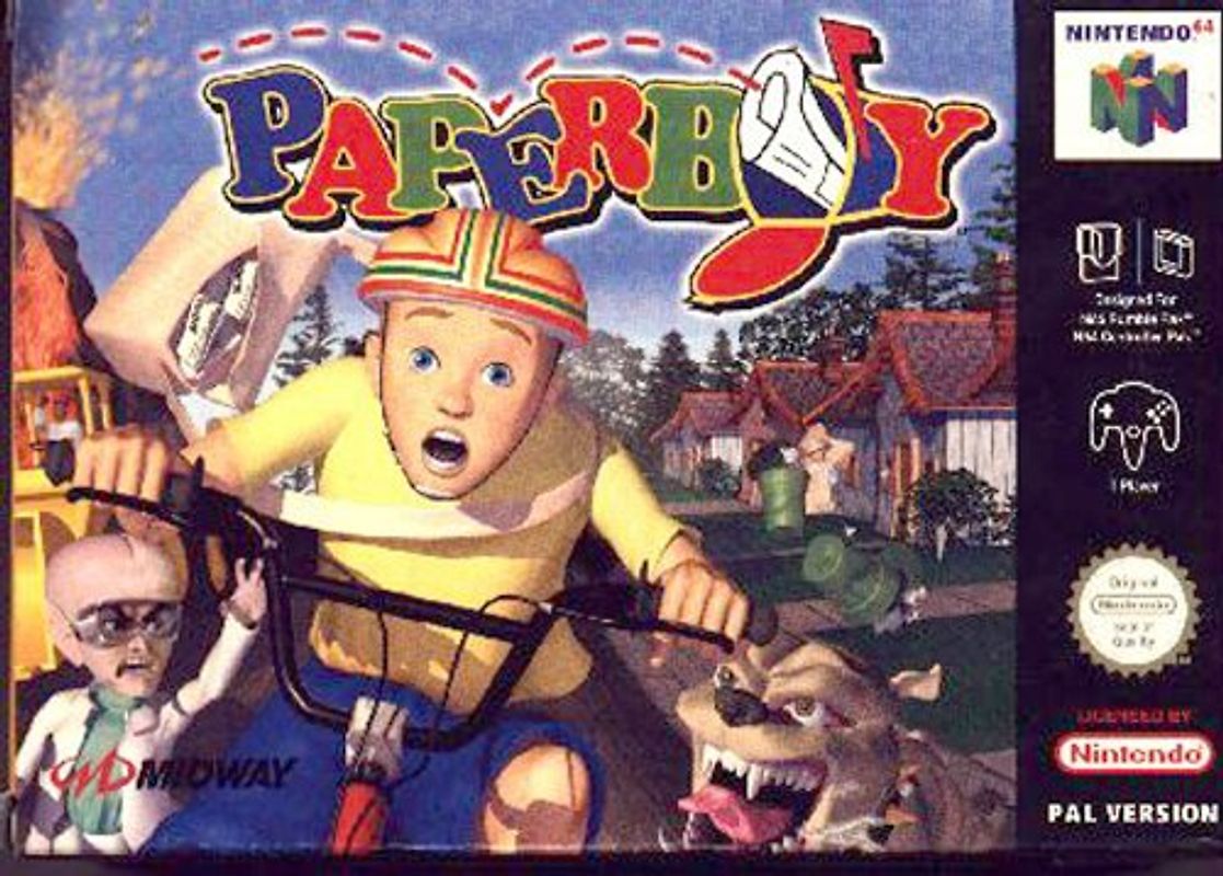 Paperboy - Nintendo 64 - PAL Nintendo 64