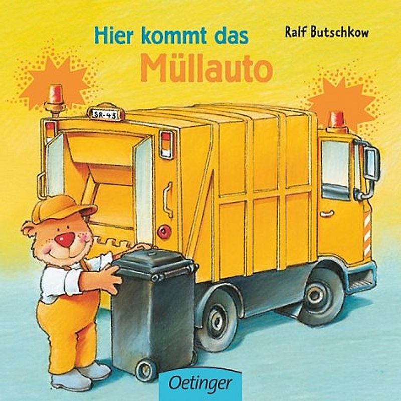 Hier kommt das Müllauto