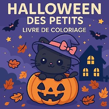 Halloween des petits - Livre de coloriage