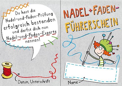 Nadel und Faden - Klassensatz Führerscheine. Klassensatz Führerscheine