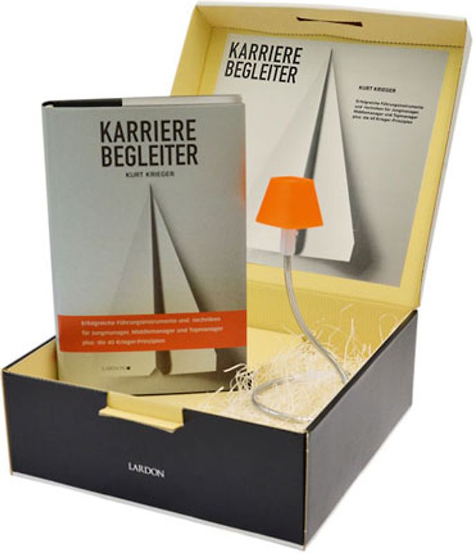 Geschenkbox mit Buch: KARRIEREBEGLEITER – DIE GESCHENKBOX. Viele wollen an die Spitze – aber nur wenige schaffen es
