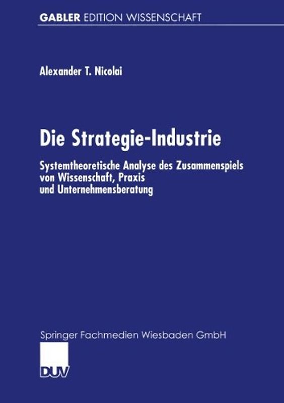Die Strategie-Industrie