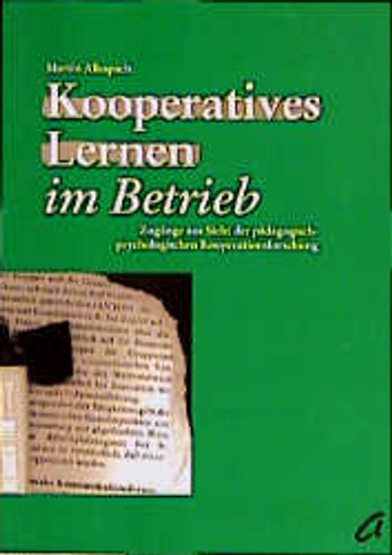 Kooperatives Lernen im Betrieb