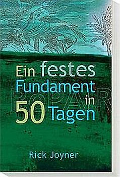 50 Tage für ein festes Fundament