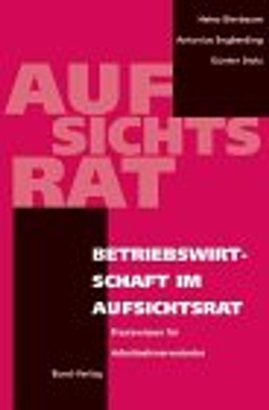 Betriebswirtschaft im Aufsichtsrat