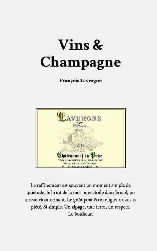Vins et champagne