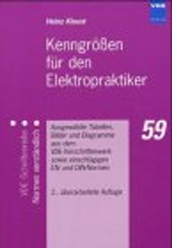 Kenngrössen für den Elektropraktiker