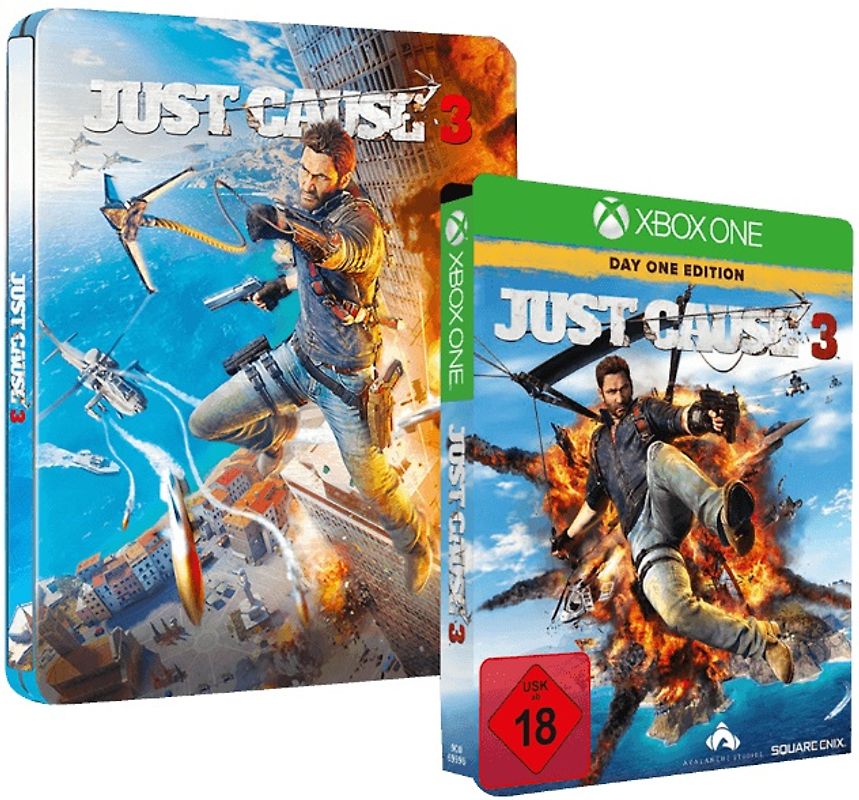 Just Cause 3 [Day 1 Edition, Steelbook] Xbox One