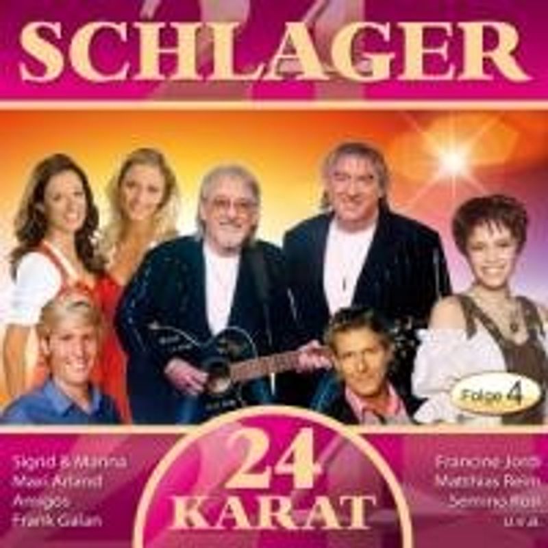Various - 24 Karat-Schlager-Folge 4