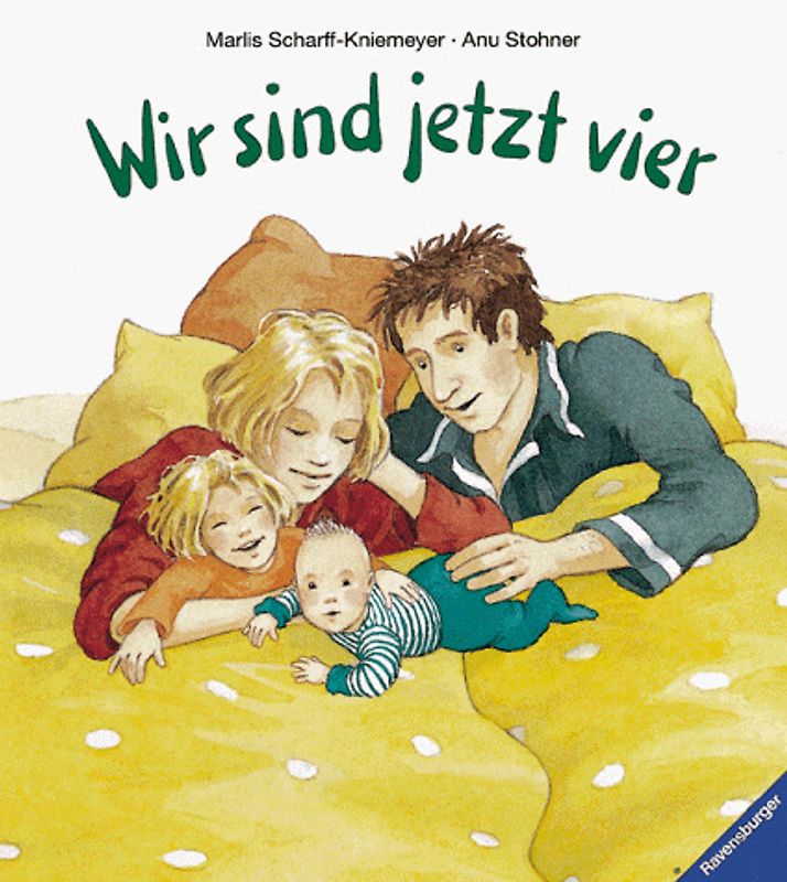 Wir sind jetzt vier. Mit neuer Rechtschreibung