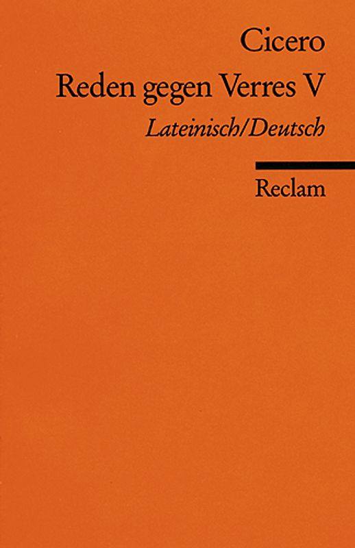 Reden gegen Verres V