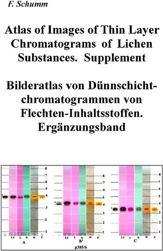 Atlas of Images of Thin Layer Chromatograms of Lichen Substances. Supplement