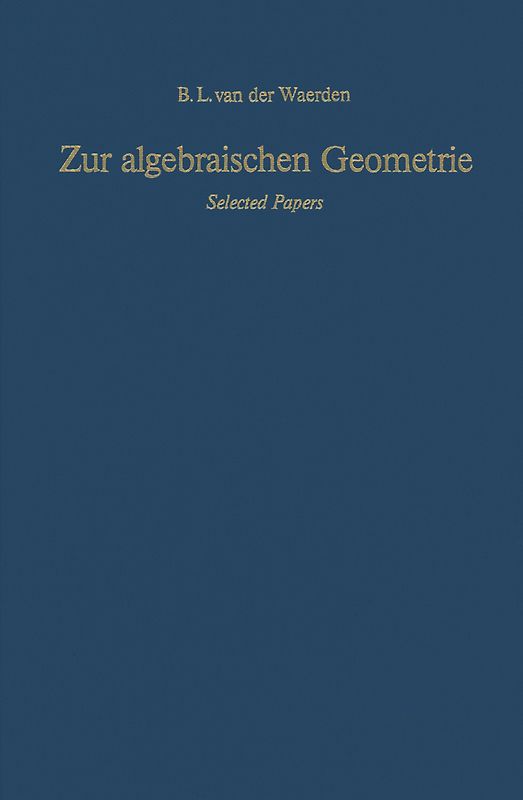 Zur algebraischen Geometrie