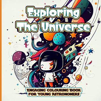 Exploring the Universe: Engaging Colouring Book for Young Astronomers - Age 5-12: Kid-friendly astronomy exploration All Ages