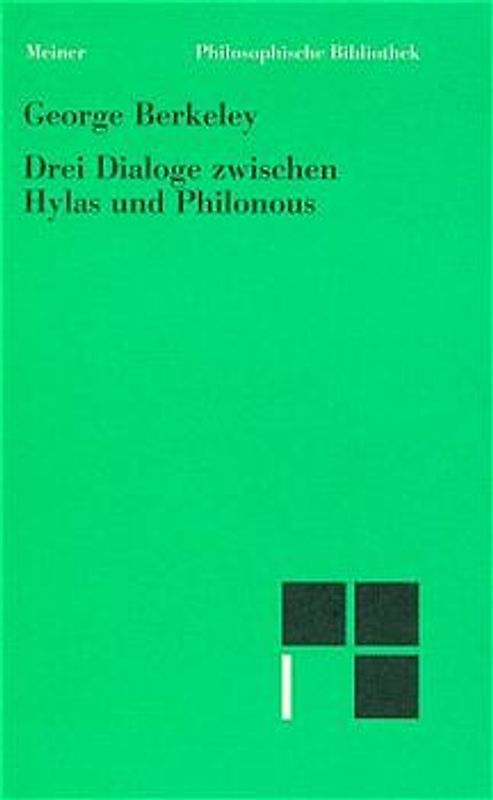 Drei Dialoge zwischen Hylas und Philonous