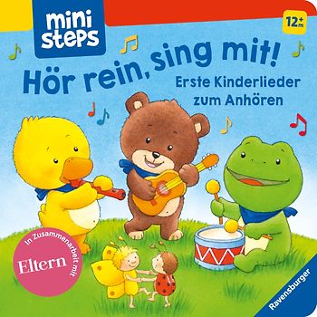 ministeps: Hör rein, sing mit! Erste Kinderlieder zum Anhören