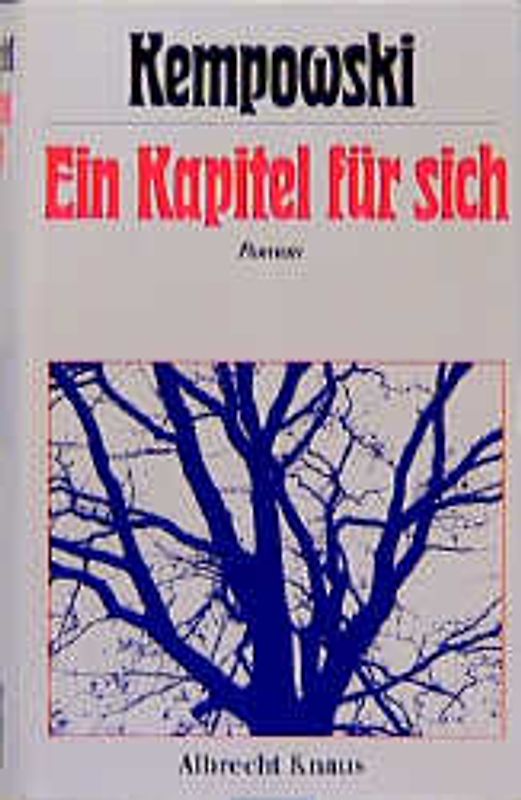 Ein Kapitel für sich