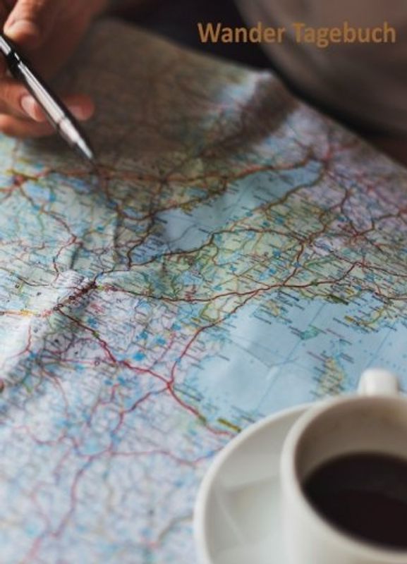 Wander Tagebuch: Tagebuch zum eintragen von 50 Wandertouren: Das Wander Logbuch ist im praktischen DIN A6 Format